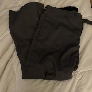 Gray Calvin Klein Dress Pants